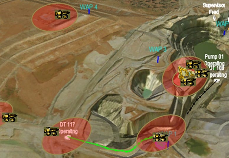 Mine tracking software Mine tracking software